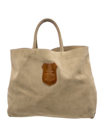 Mark Cross Suede Tote
