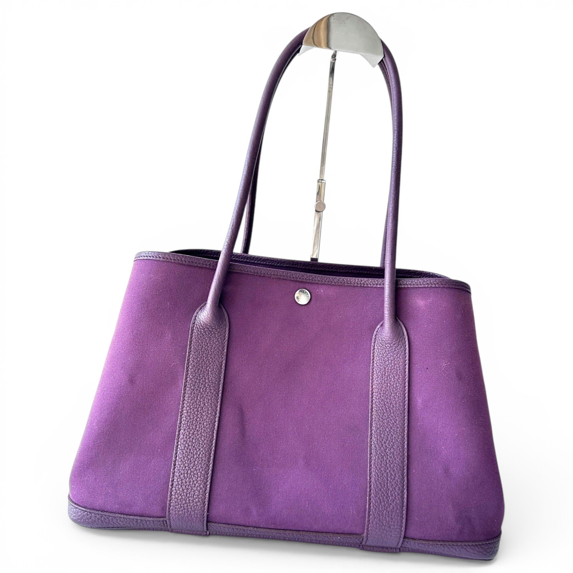 Garden Party leather handbag