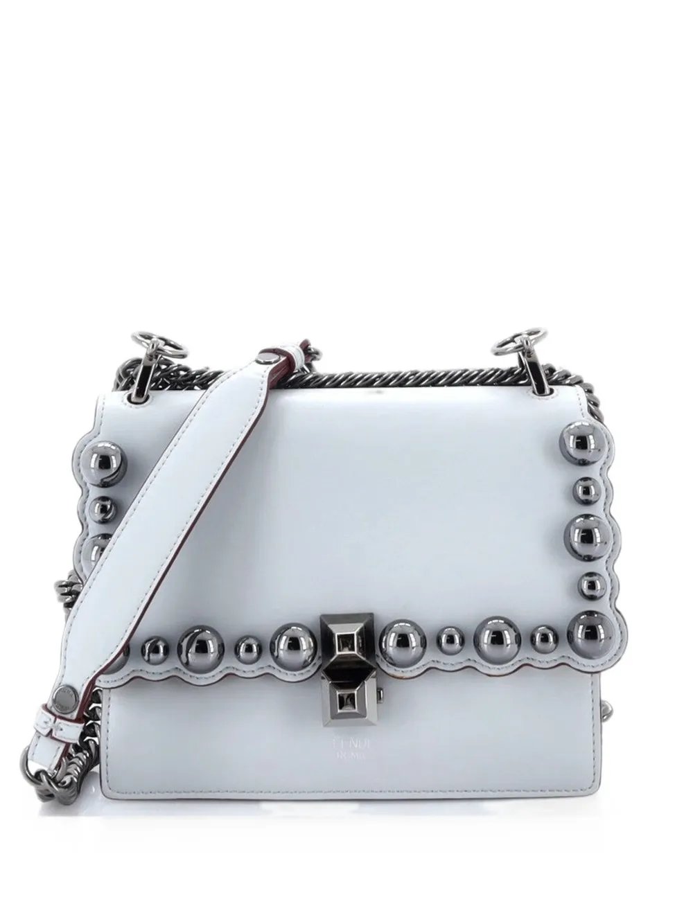 Kan I Bag Studded Leather Small shoulder bag
