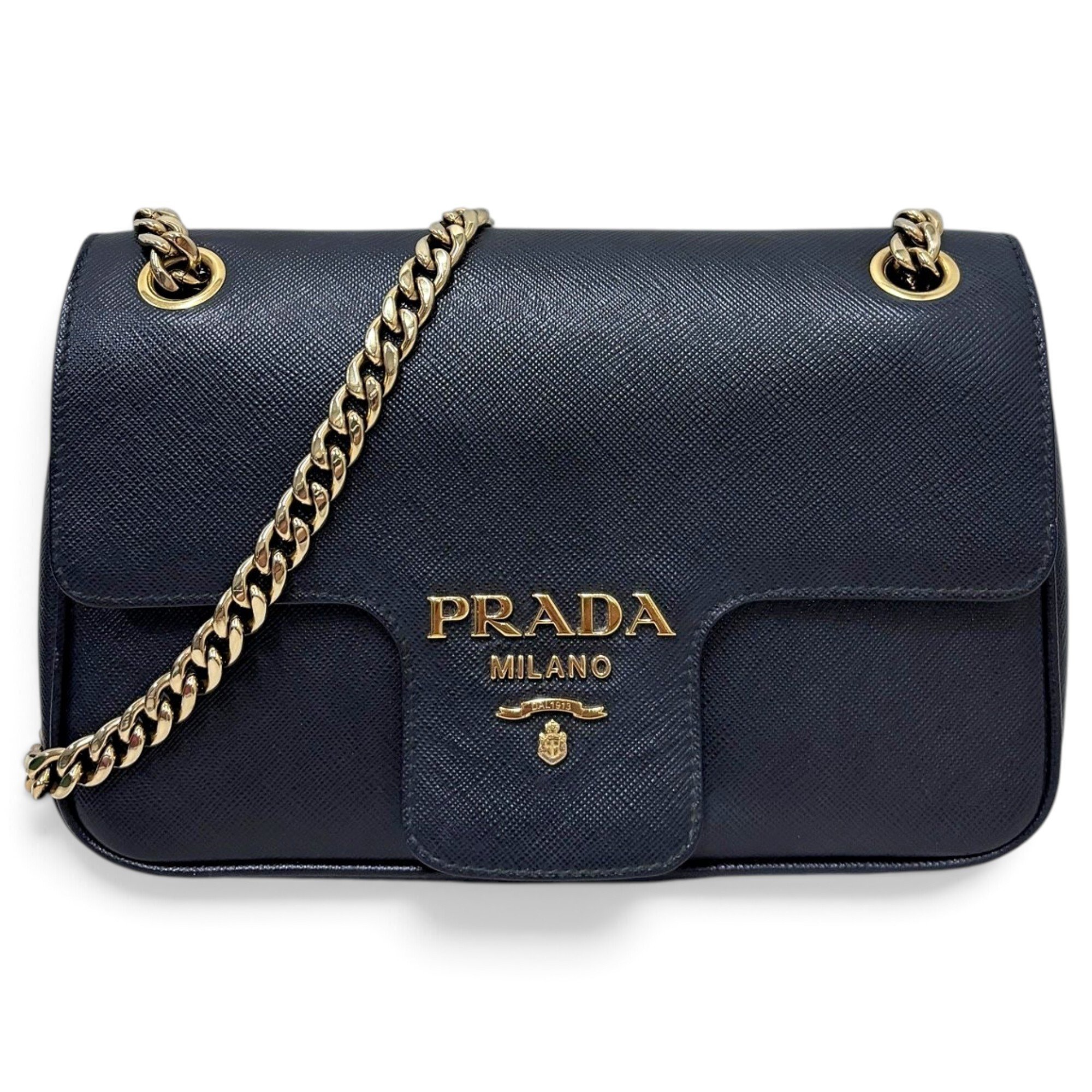 Cahier leather handbag