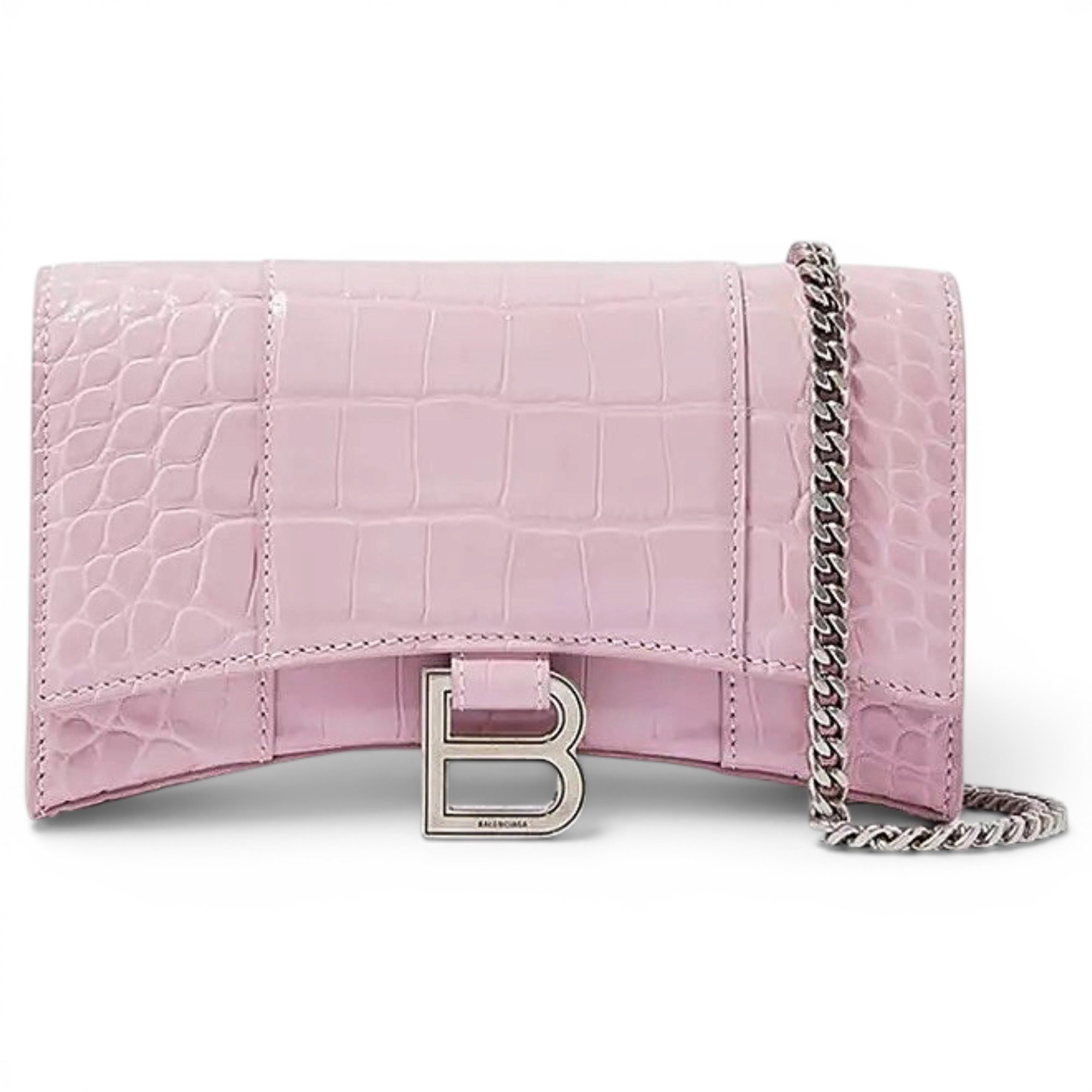 Balenciaga Hourglass leather handbag