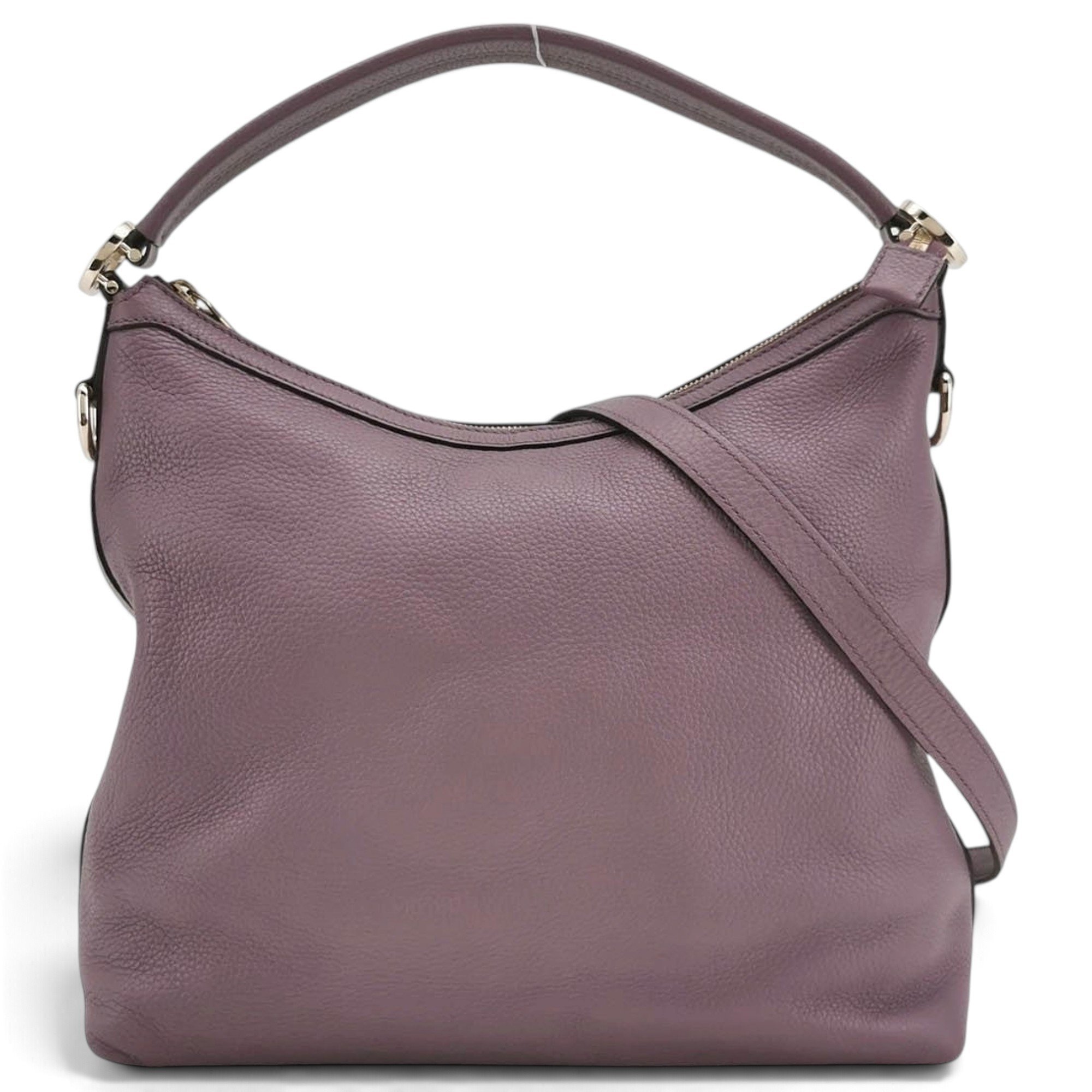 Bamboo Fringe Shopper leather handbag