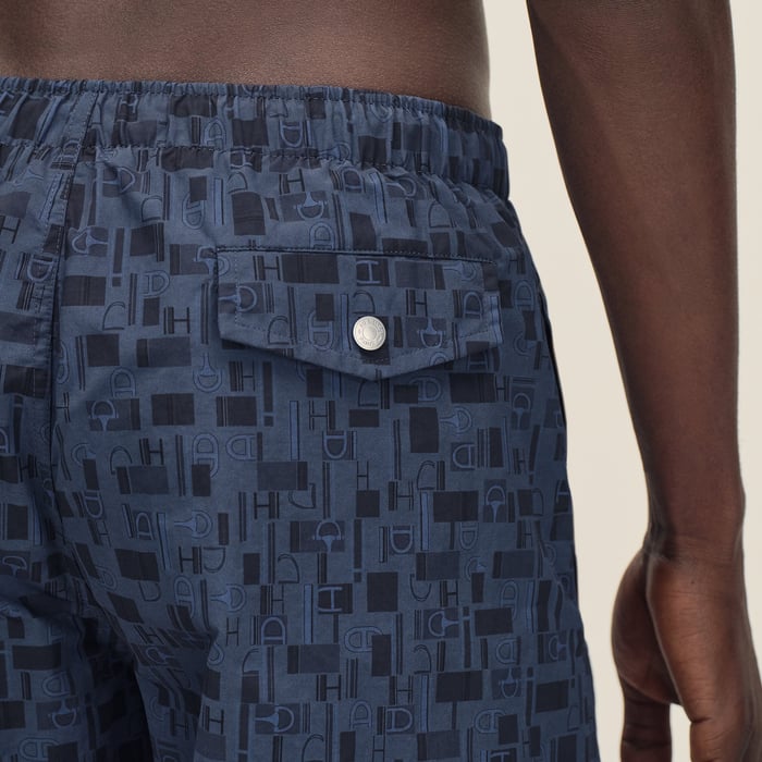 Marine "Metal Au Carre" Swim Trunks