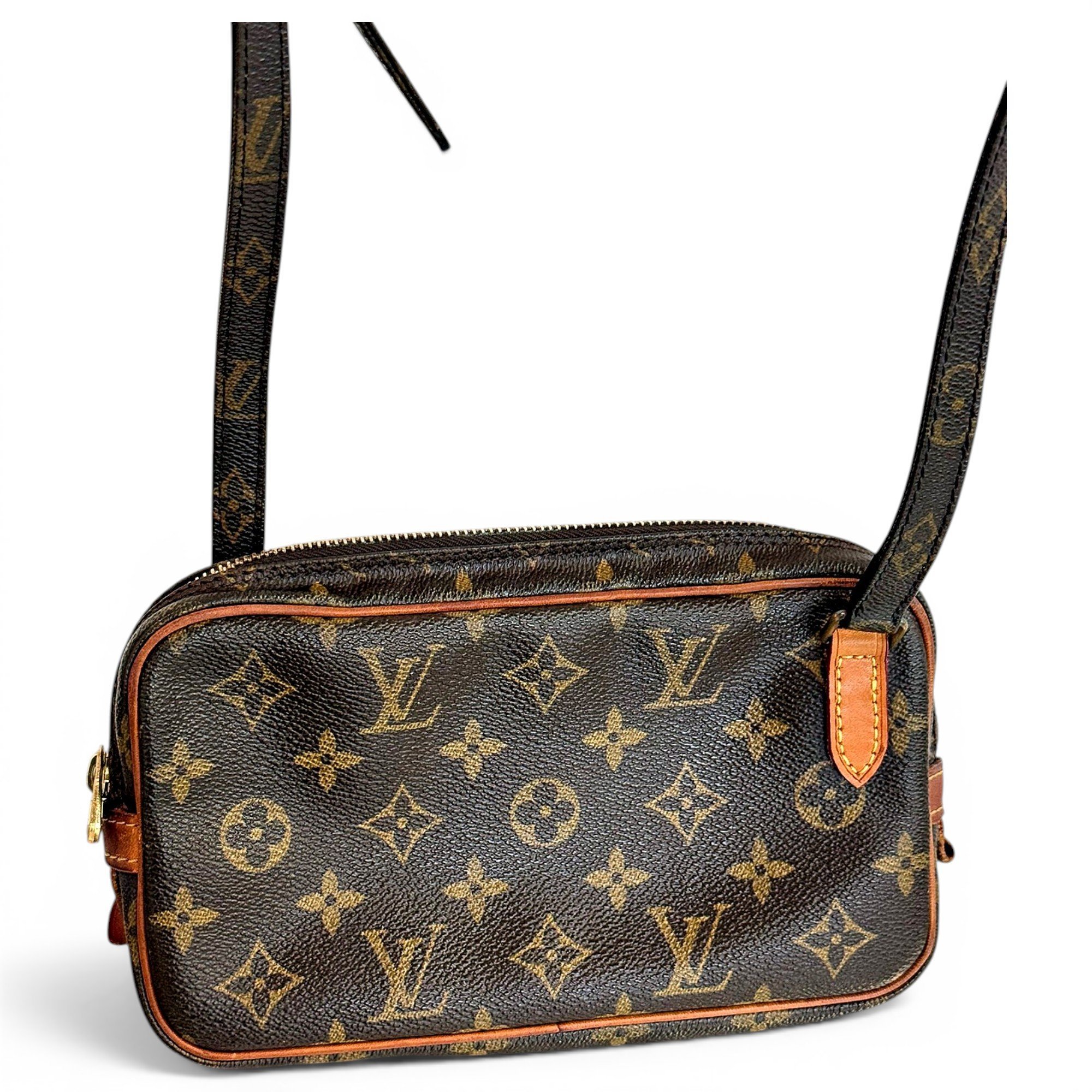 Marly vintage leather crossbody bag