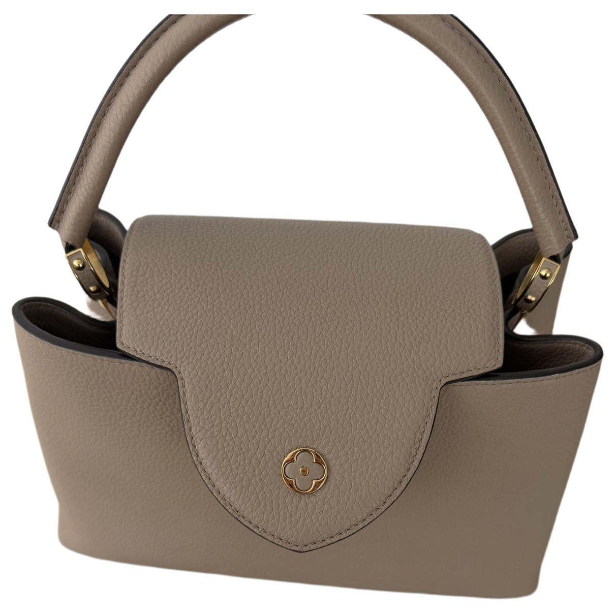 Capucines leather handbag
