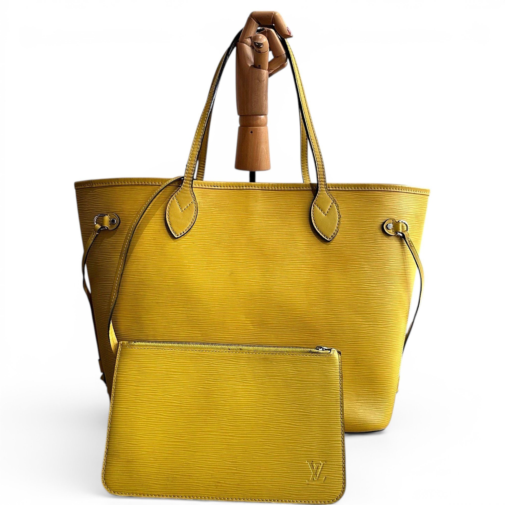 Neverfull leather tote