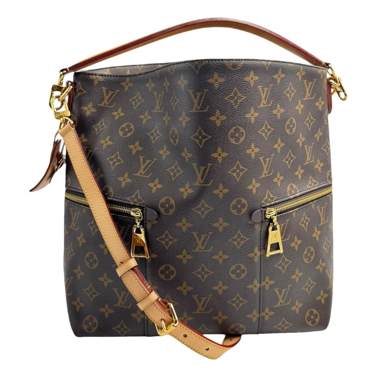 Mélie leather crossbody bag