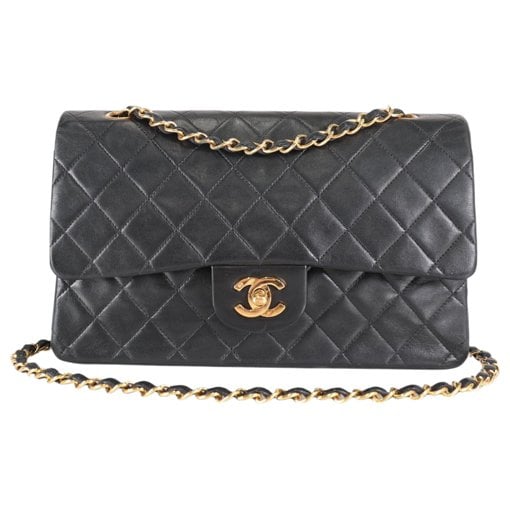 Trendy CC Flap leather handbag