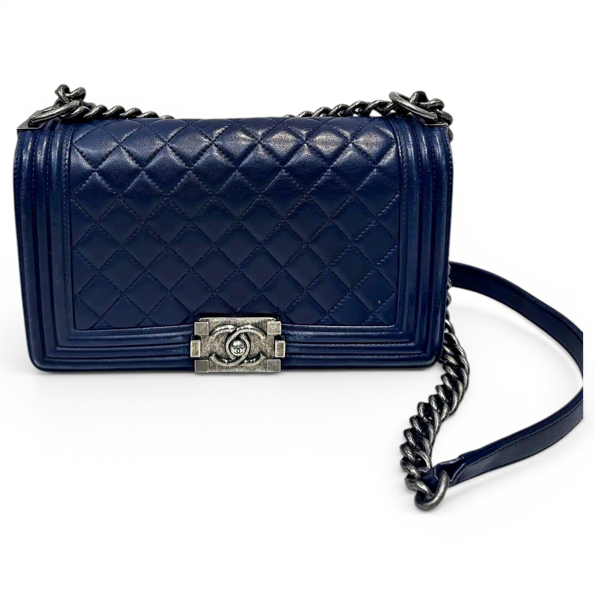 Boy leather handbag
