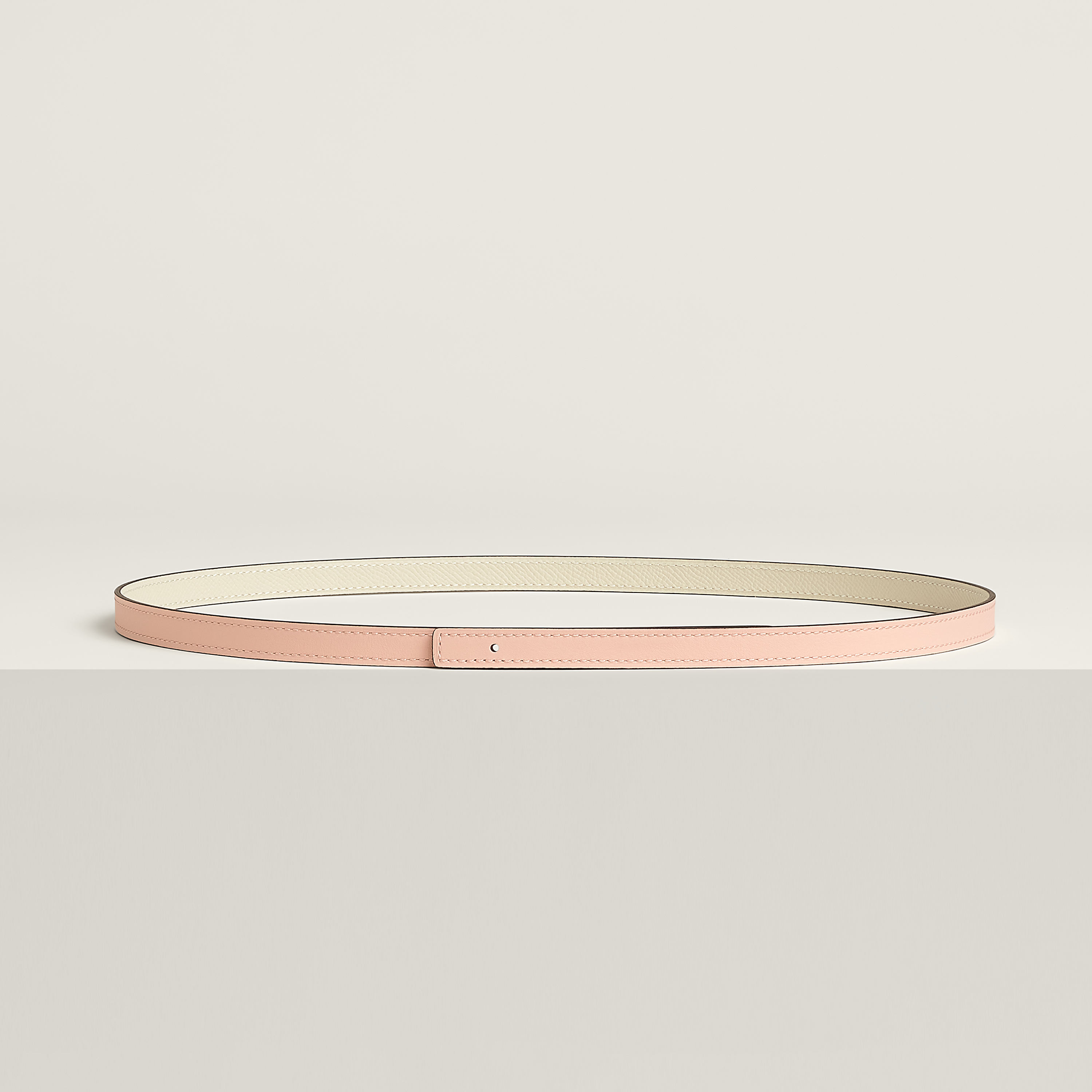 Reversible leather strap 13 mm