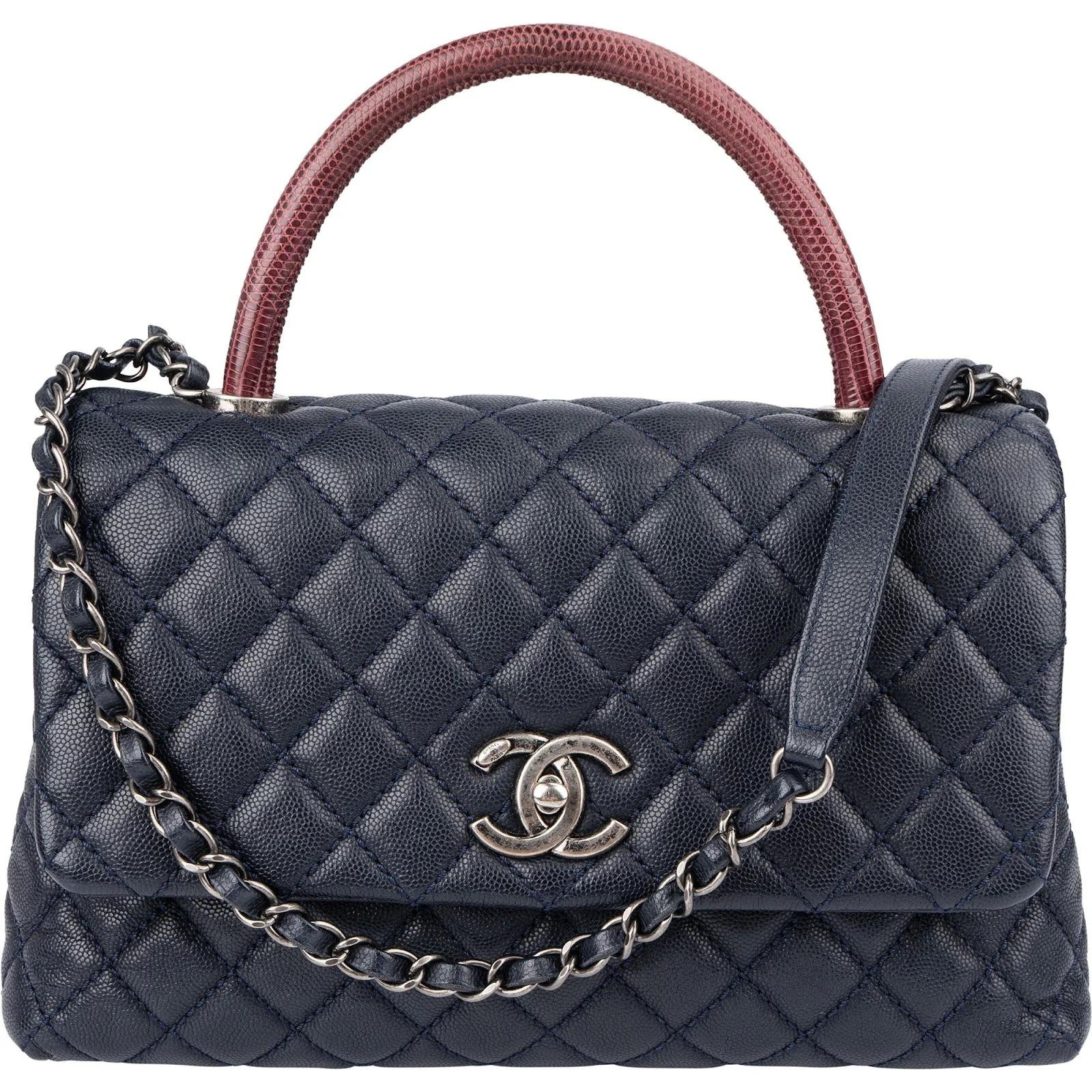 Coco Handle leather handbag