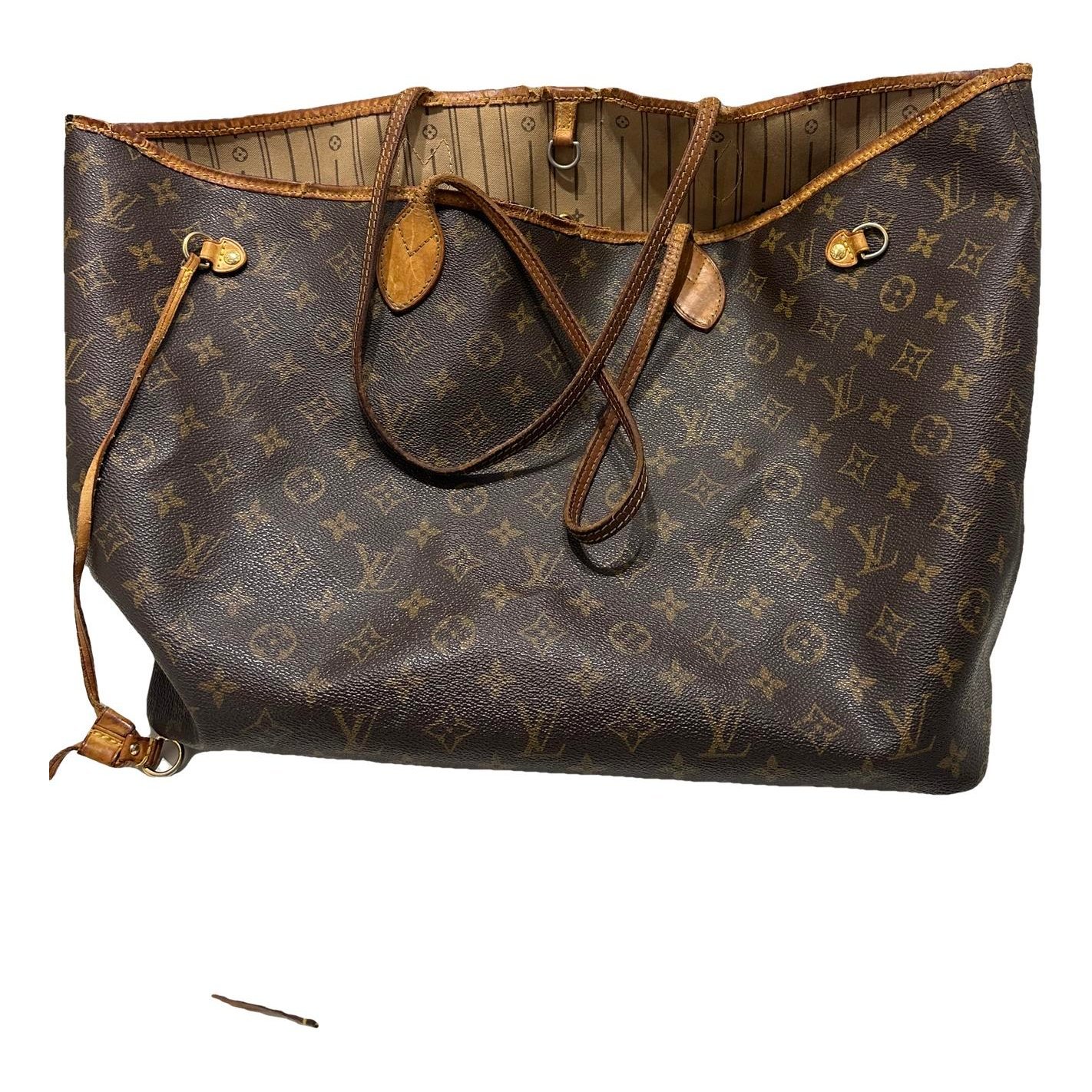 Neverfull leather tote