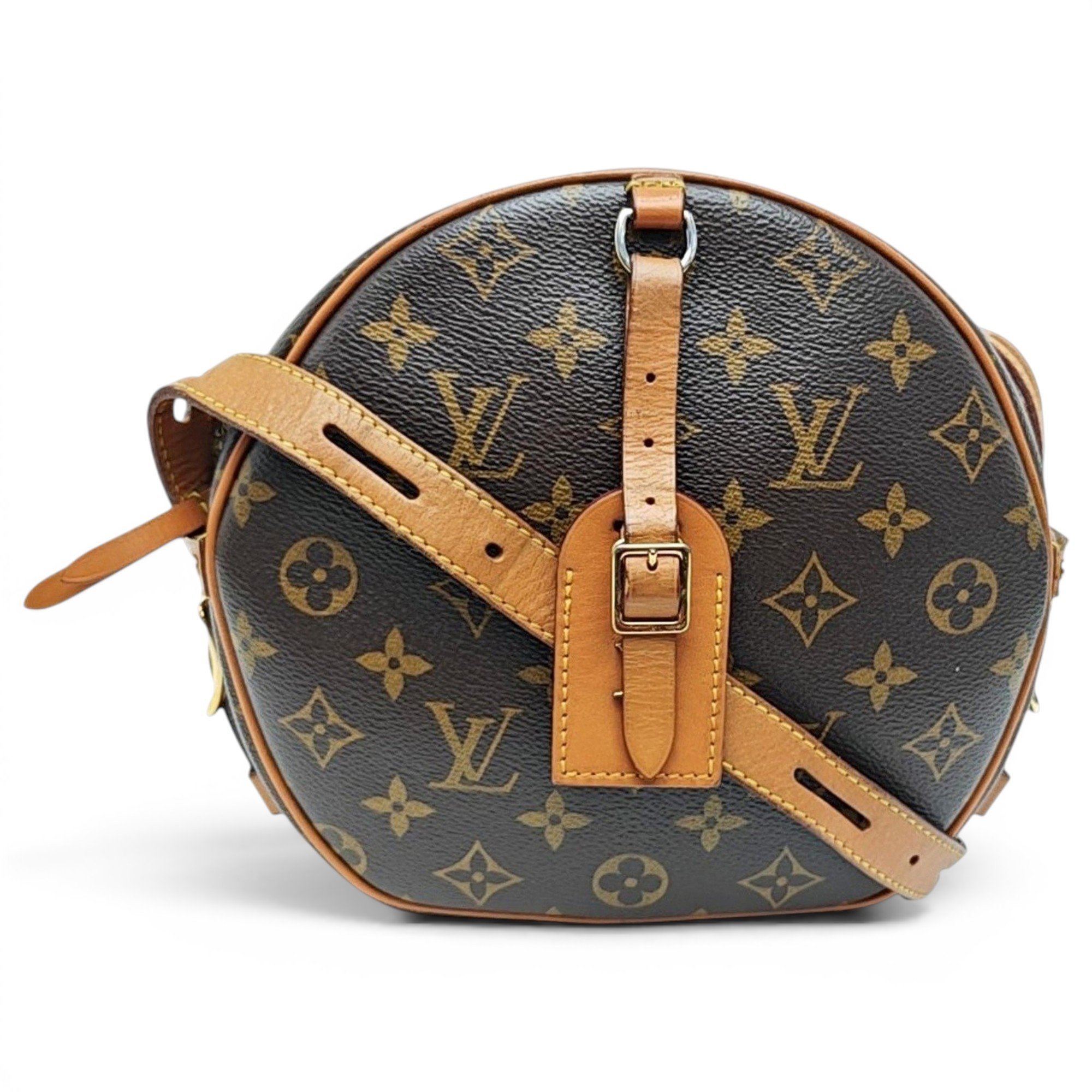 Micro boite chapeau leather handbag
