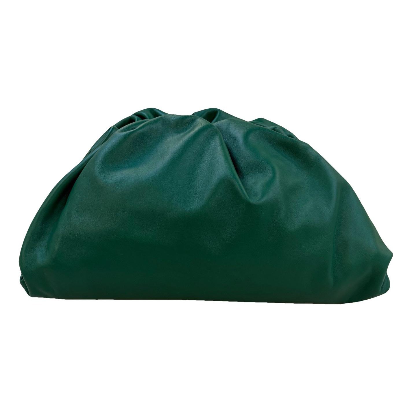 Pouch leather handbag