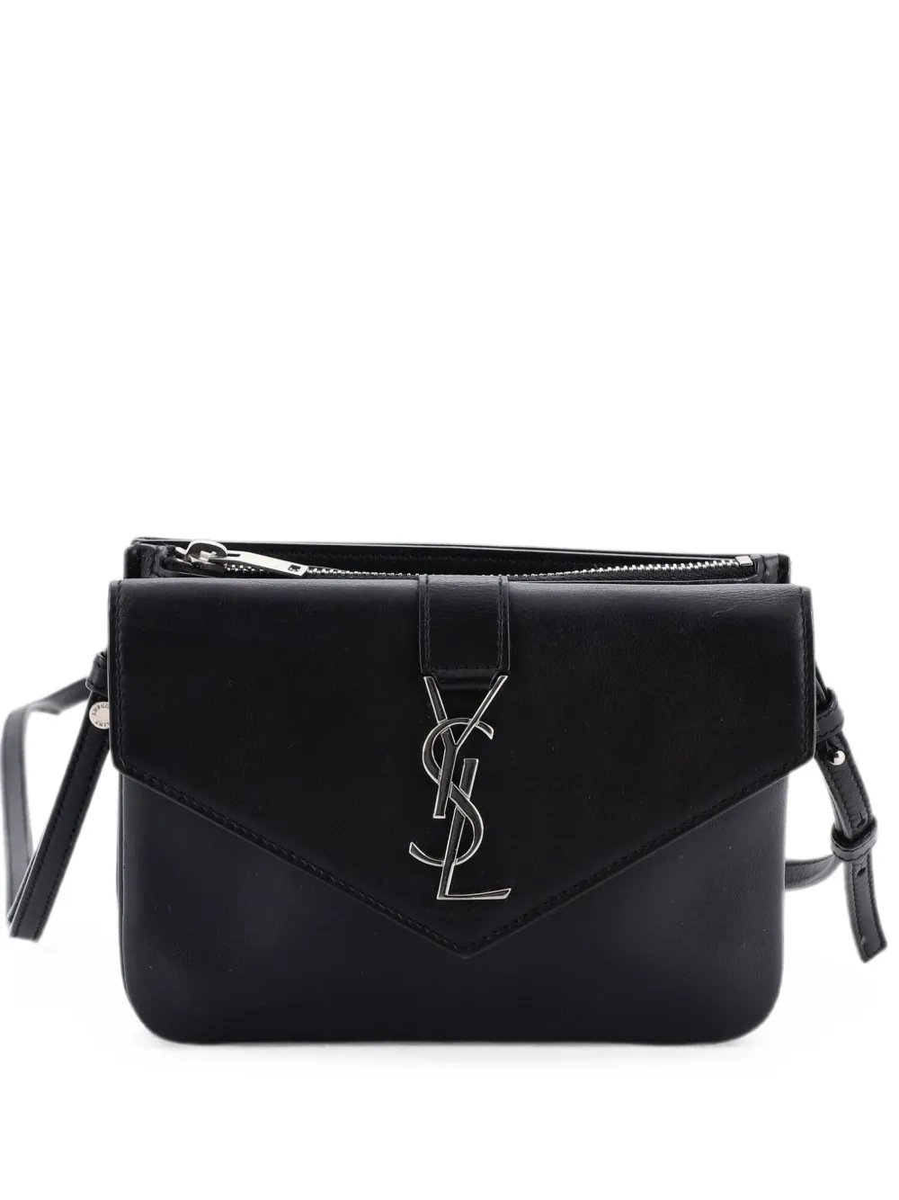 Classic Monogram Tri-Pocket Leather crossbody bag