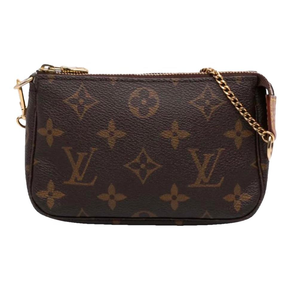 Pochette Accessoire leather handbag