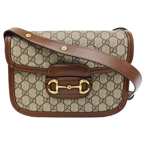 Handle Horsebit 1955 leather crossbody bag