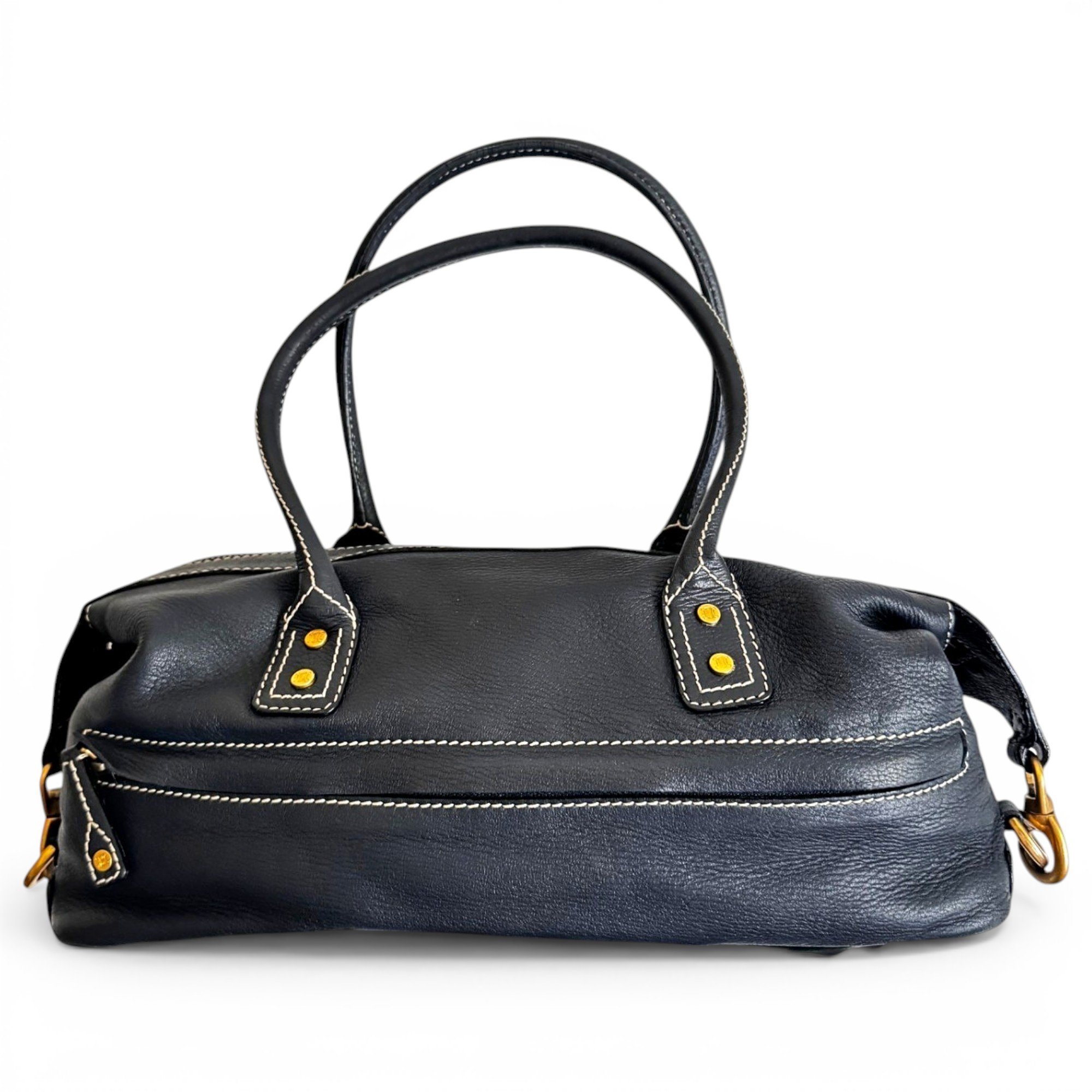 Triomphe leather handbag