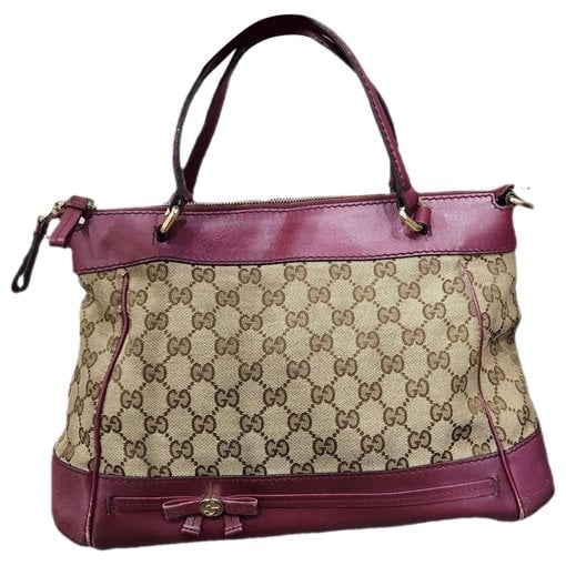 Abbey leather tote