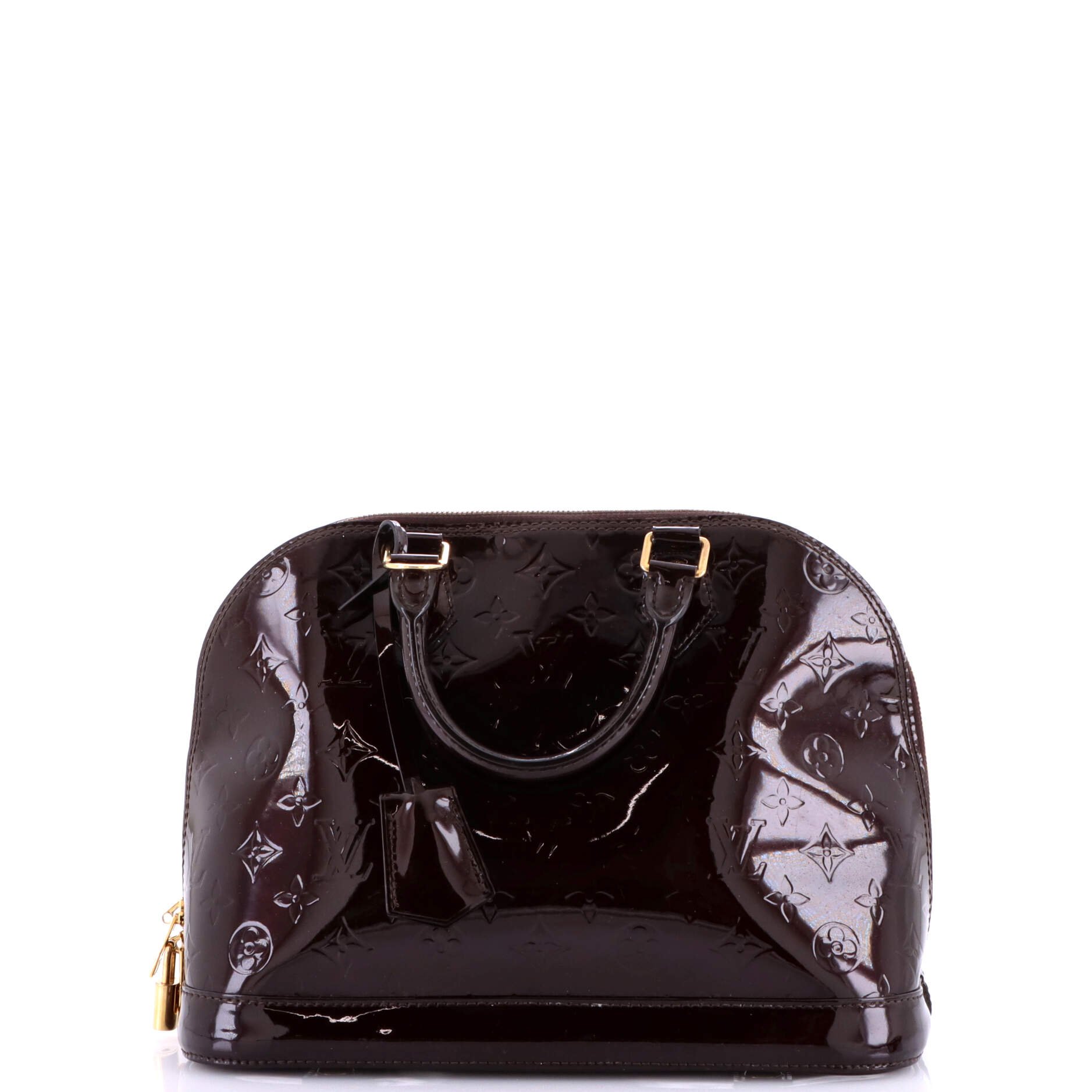 Louis Vuitton Alma Handbag Monogram Vernis PM