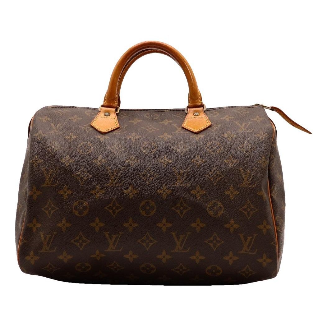 Speedy leather handbag