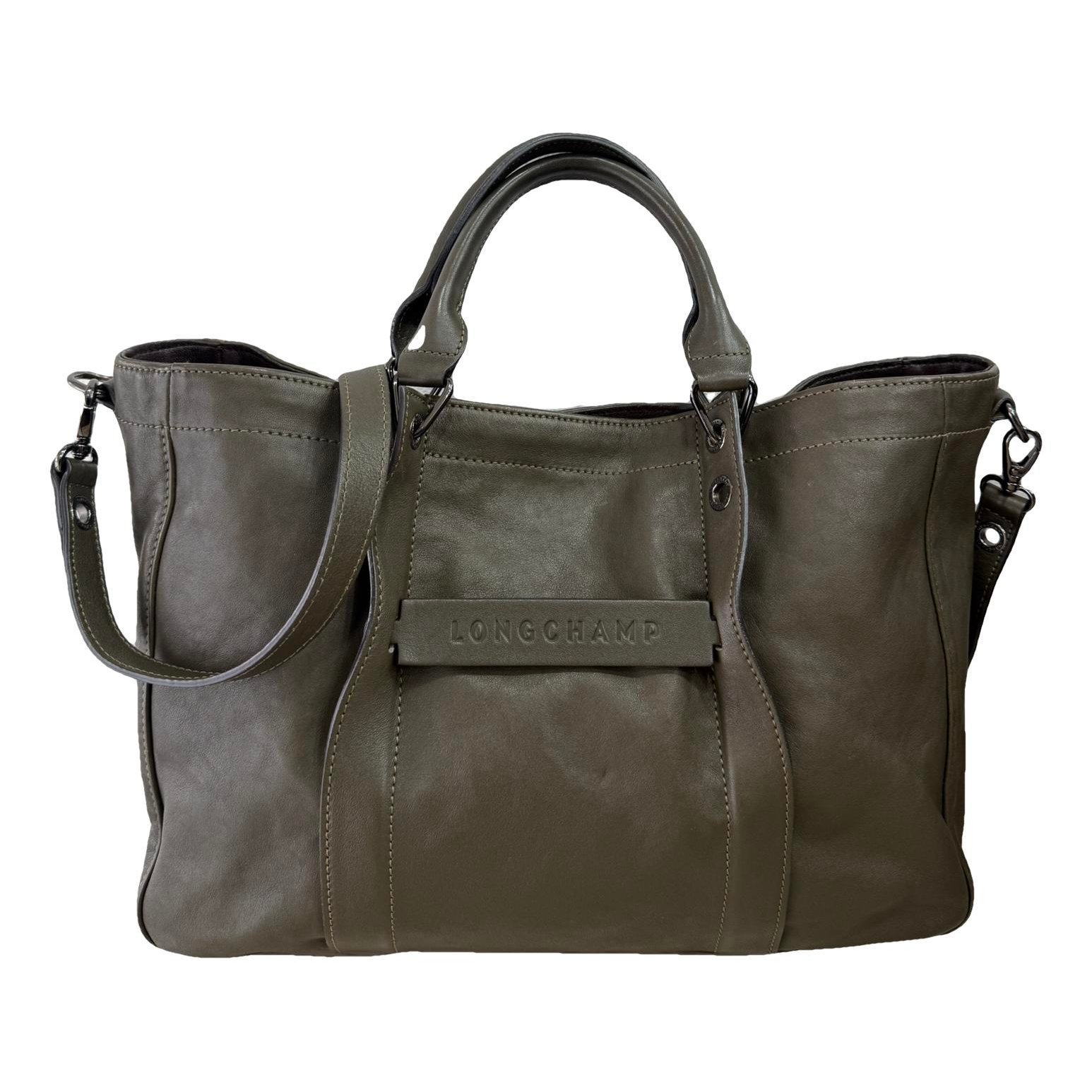 Longchamp 3D leather tote