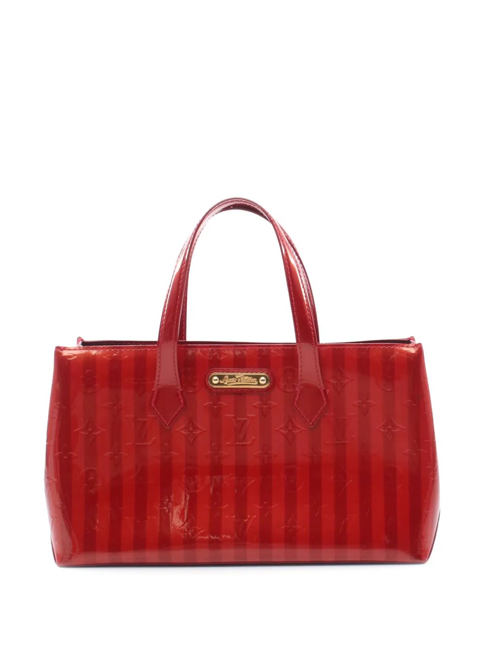 2011 Vernis Rayures Wilshire PM handbag
