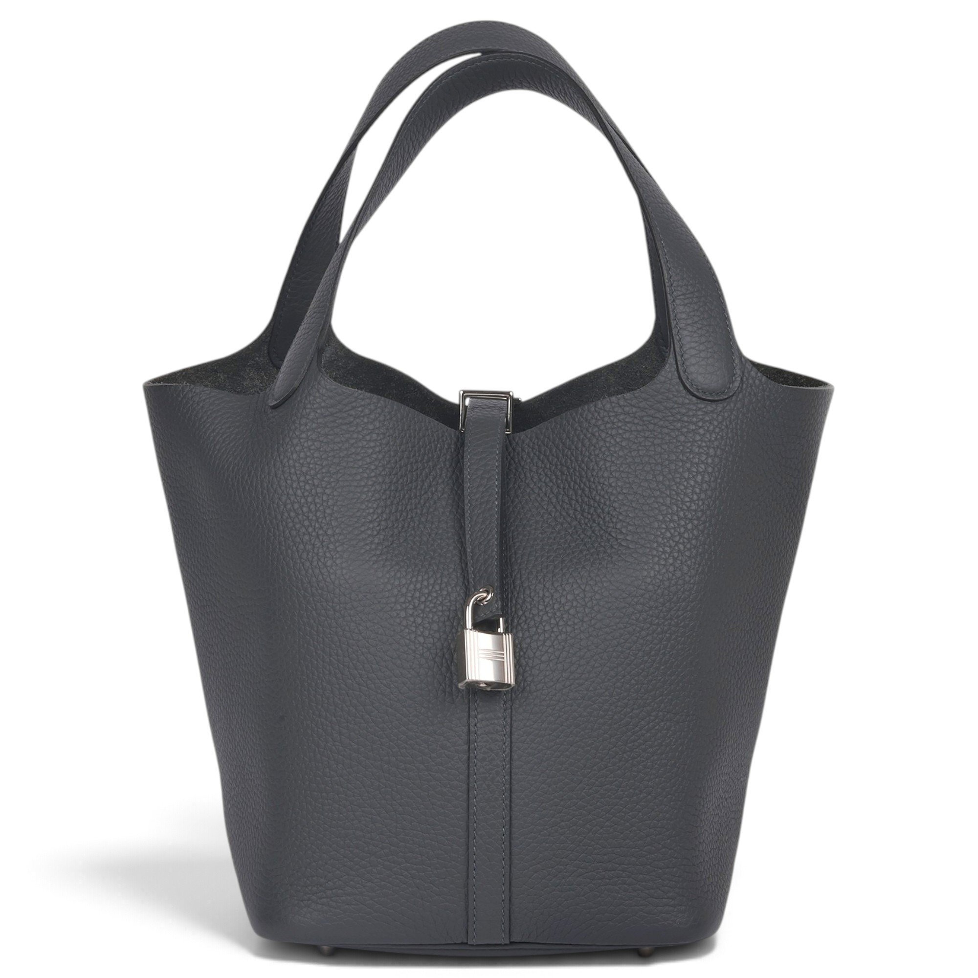 Picotin leather handbag
