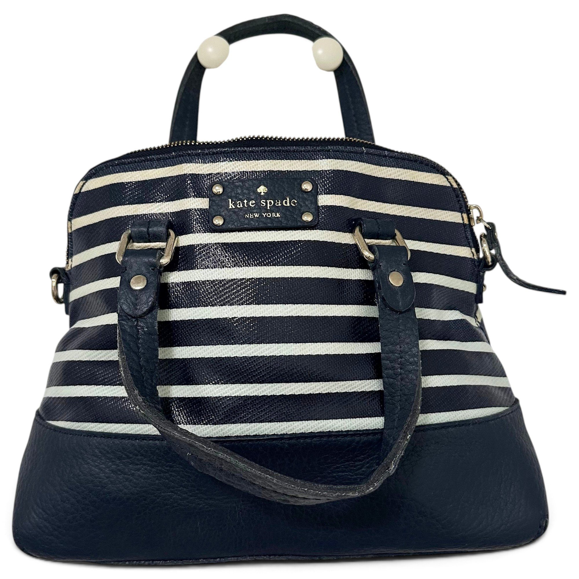 Leather satchel