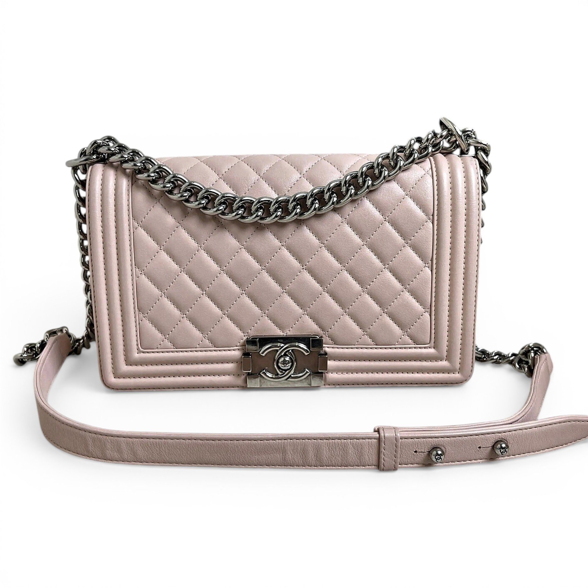 Boy leather crossbody bag
