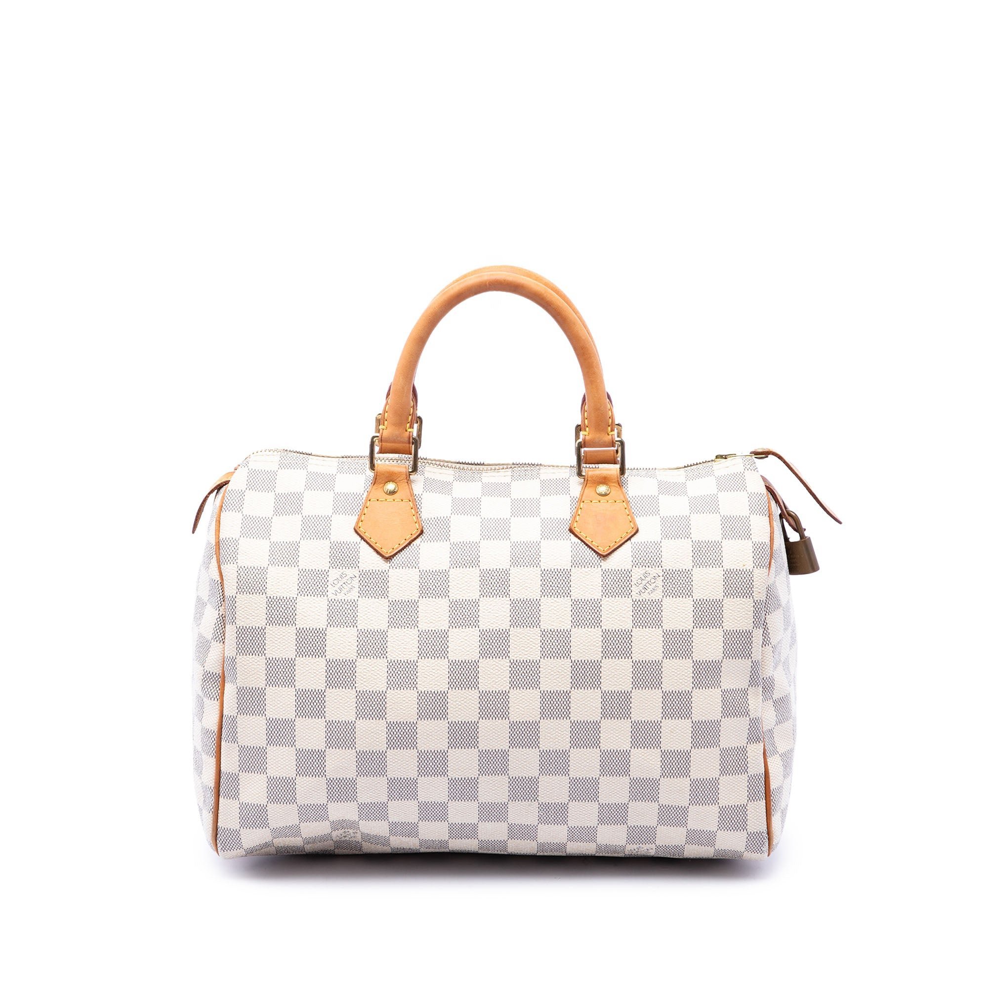 Speedy leather handbag