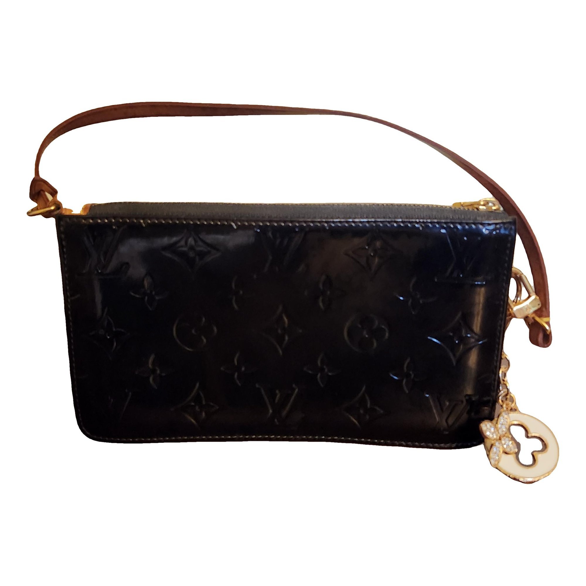 Louis Vuitton Lexington patent leather handbag