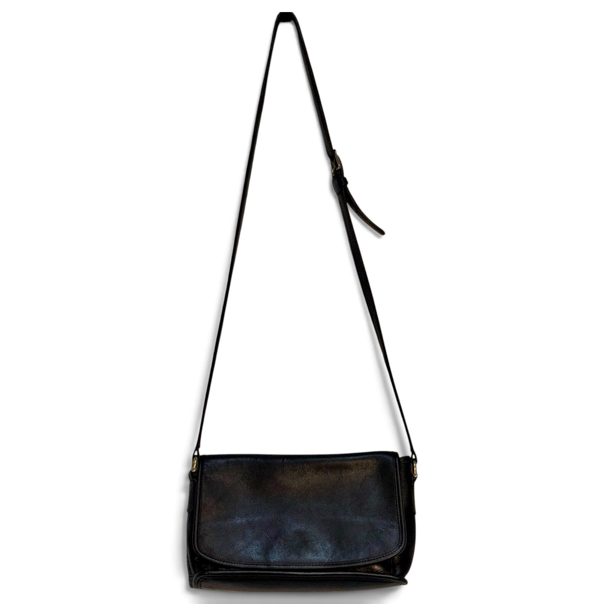 Smooth Crossbody leather crossbody bag