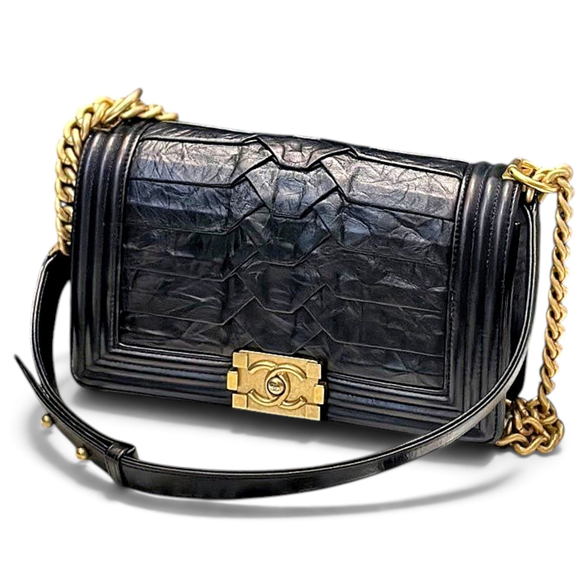Boy leather handbag