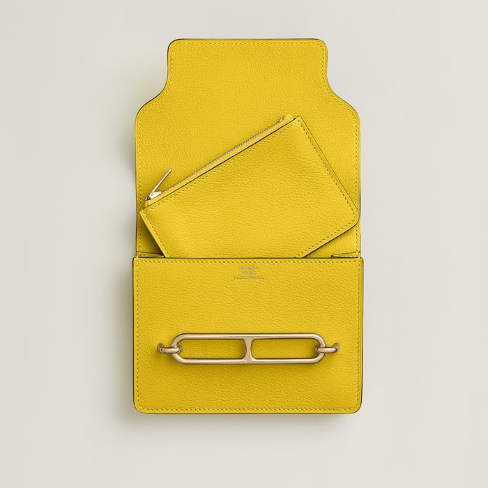 Jaune De Naples Roulis Slim Wallet
