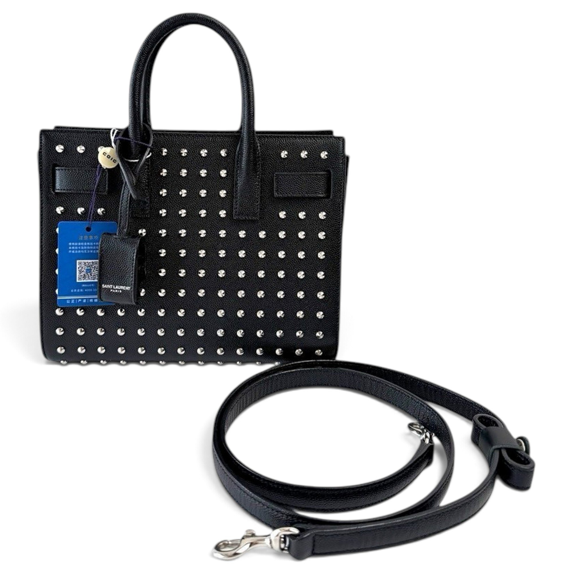 Leather handbag