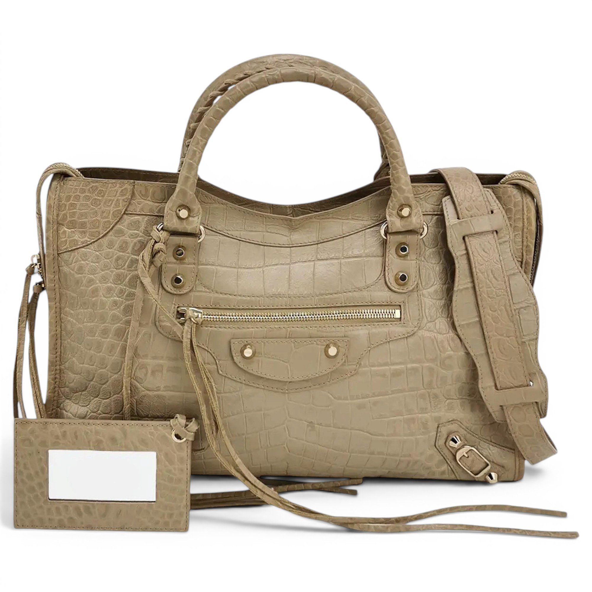 Balenciaga Neo Cagole City leather handbag