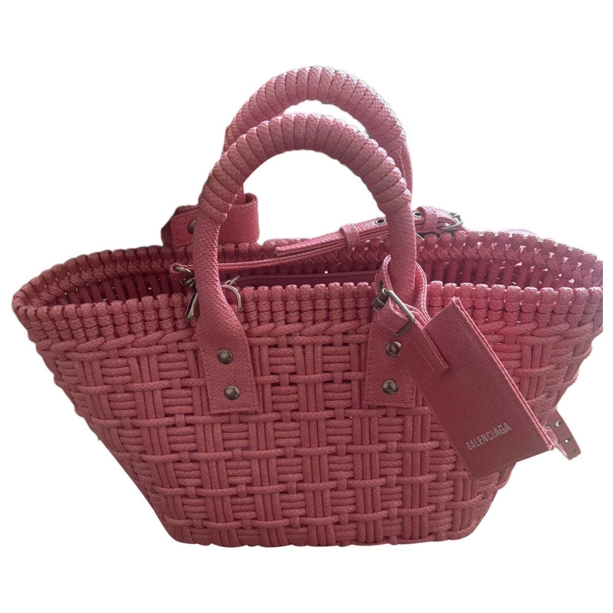 Bistro Panier leather tote