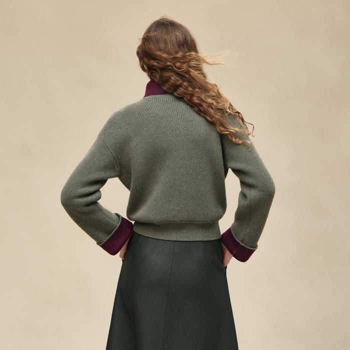 Vert Celadon Long-sleeve Sweater