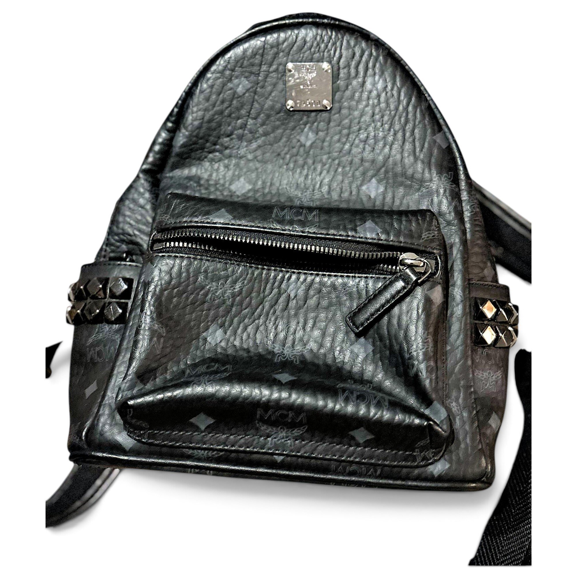 Stark leather backpack