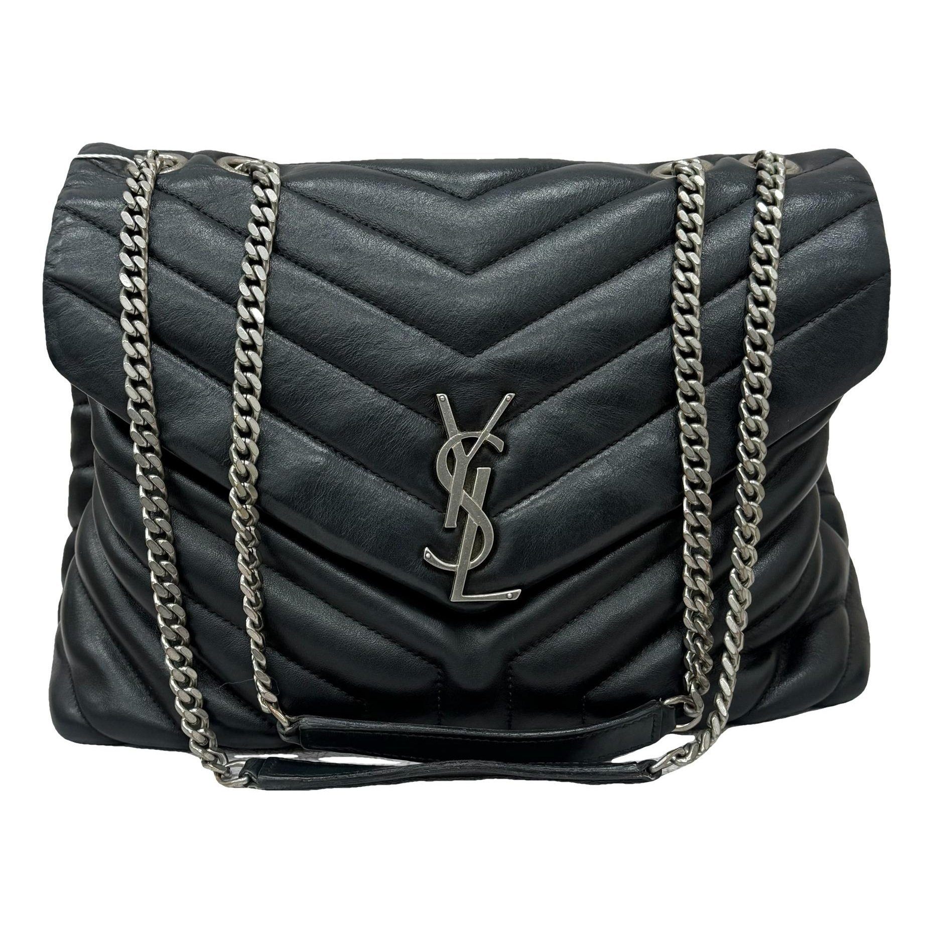 Loulou leather handbag