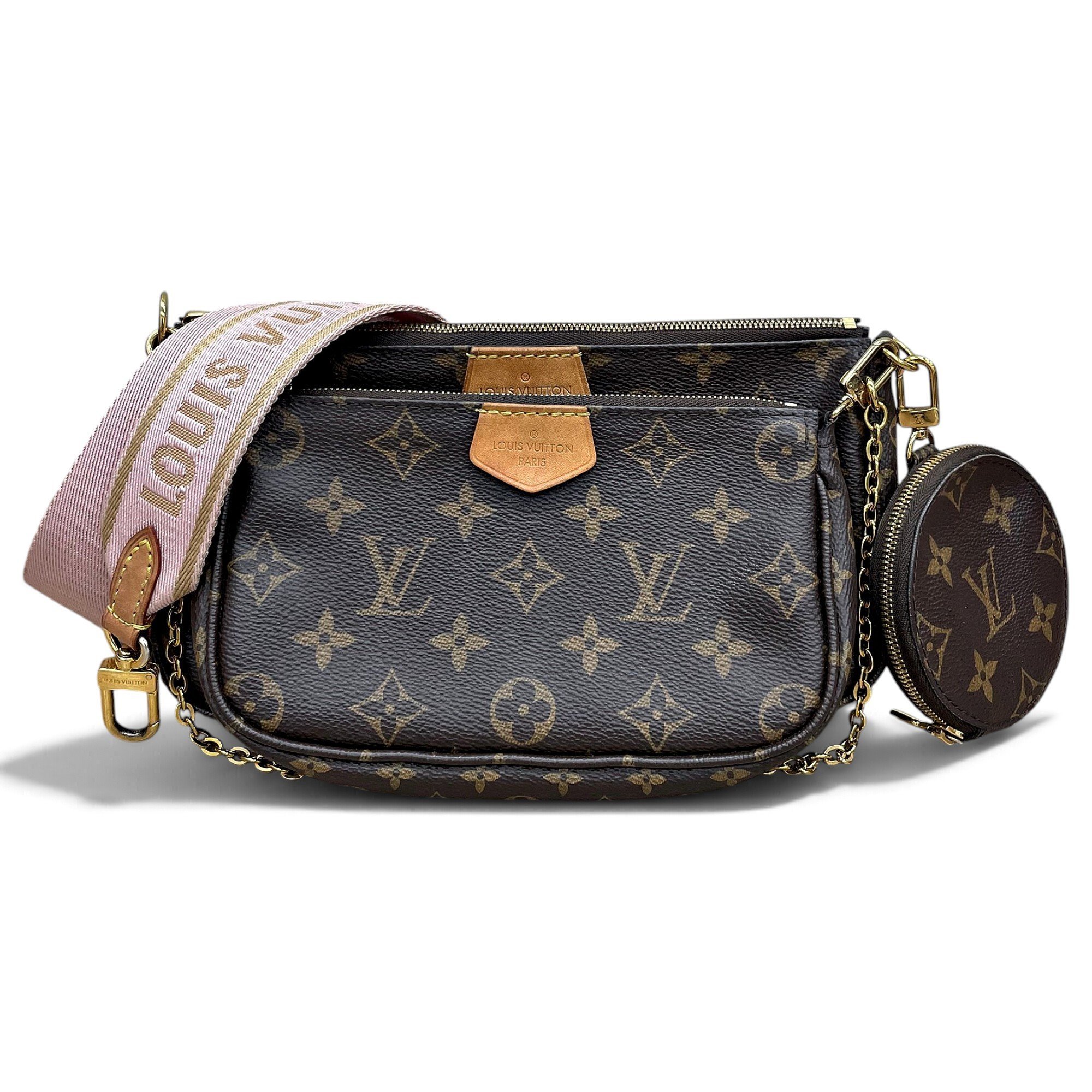 Multi Pochette Accessoires leather crossbody bag