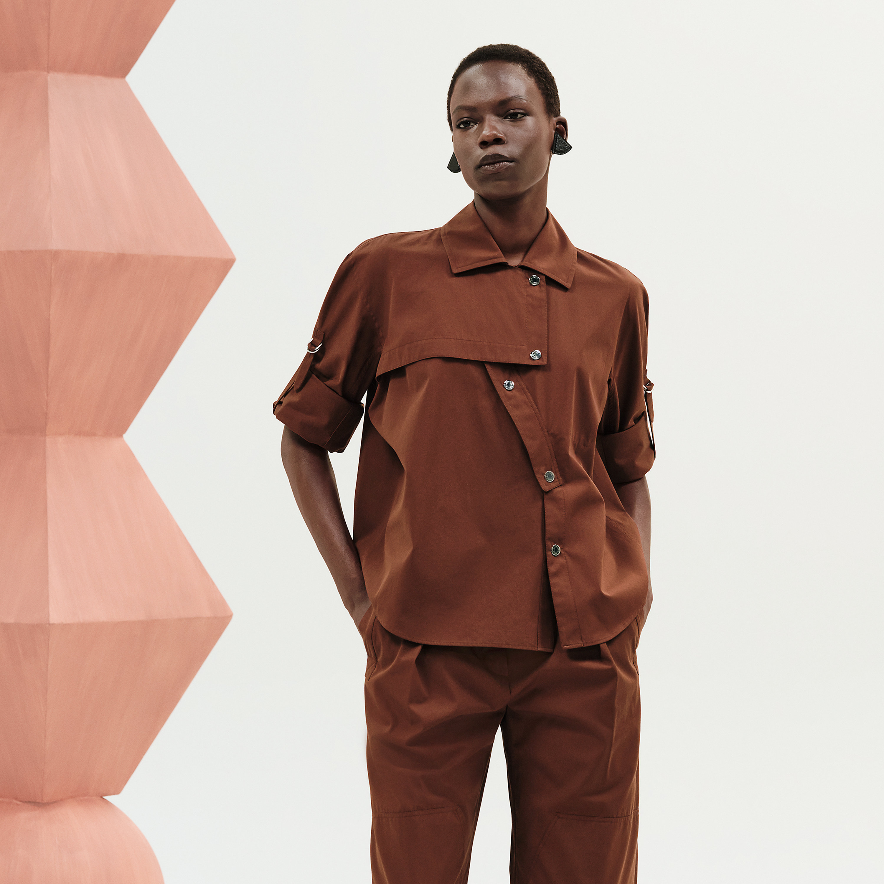 Asymmetric shirt