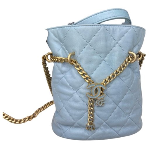 Gabrielle Bucket leather handbag