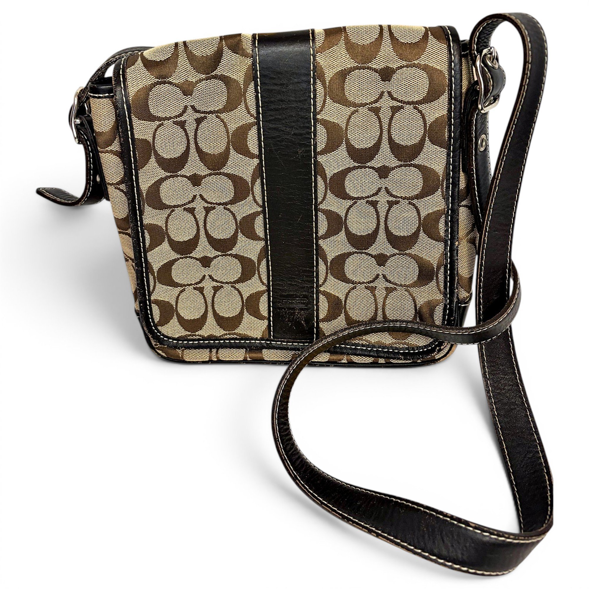 Leather crossbody bag