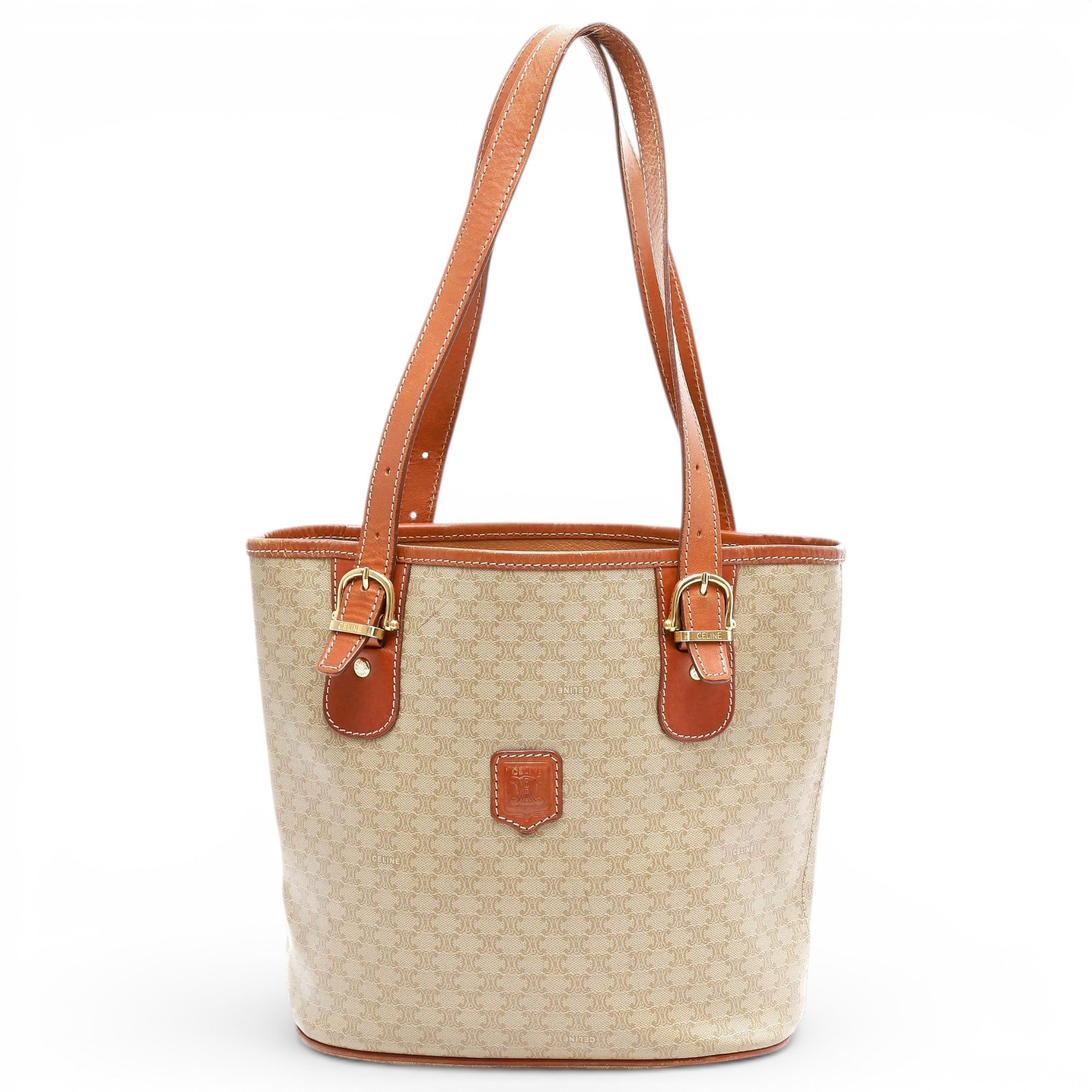 Leather tote