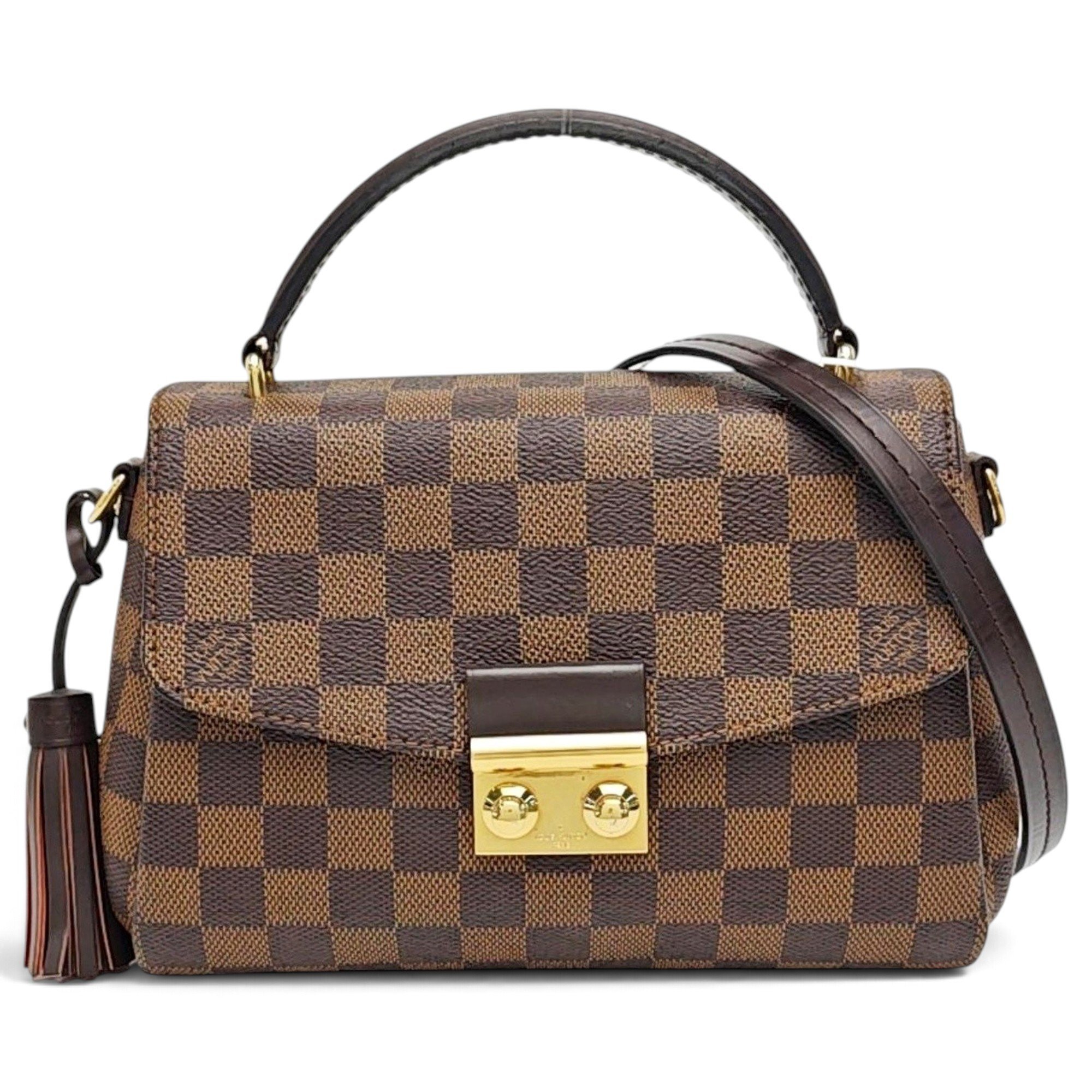 Croisette leather handbag