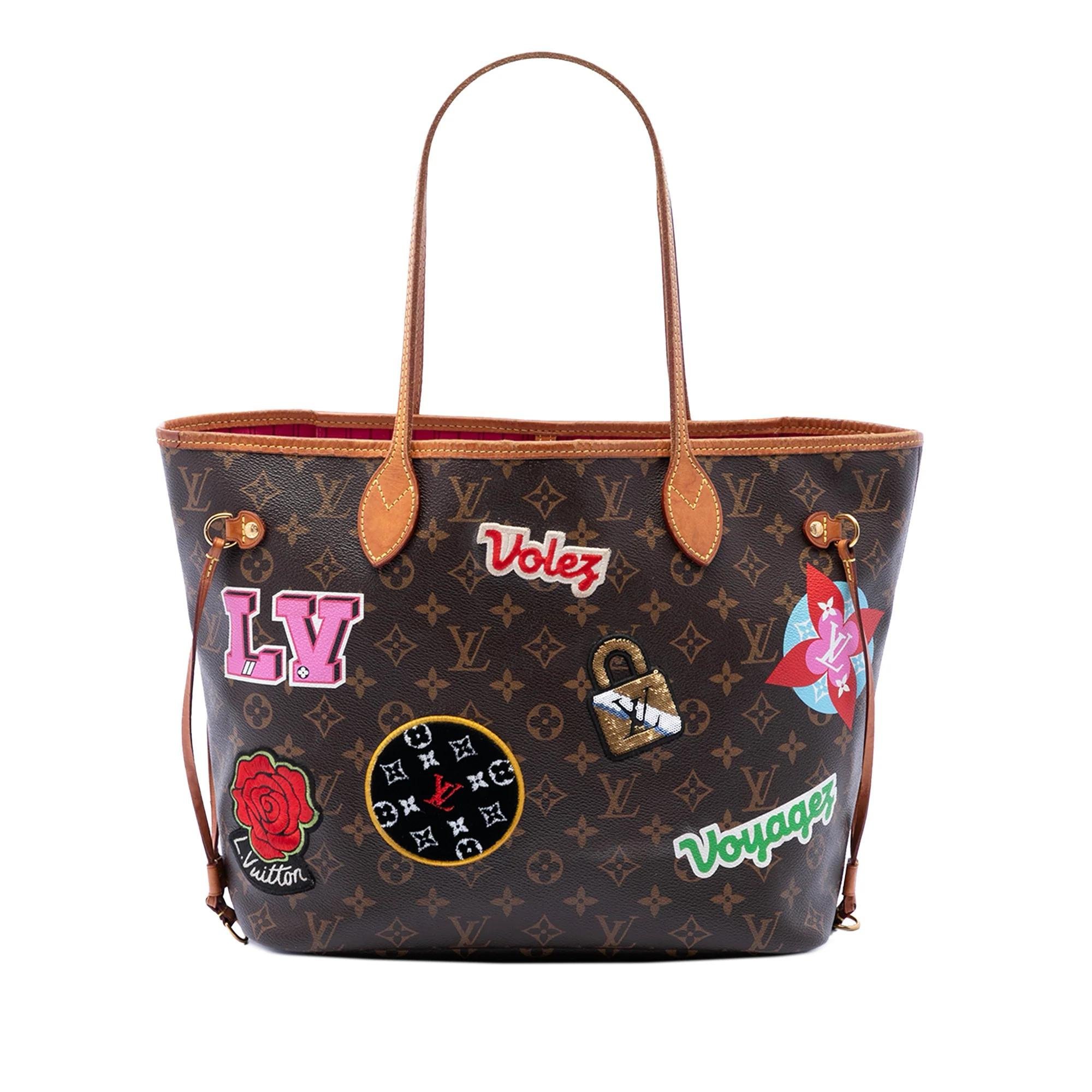 Neverfull leather tote