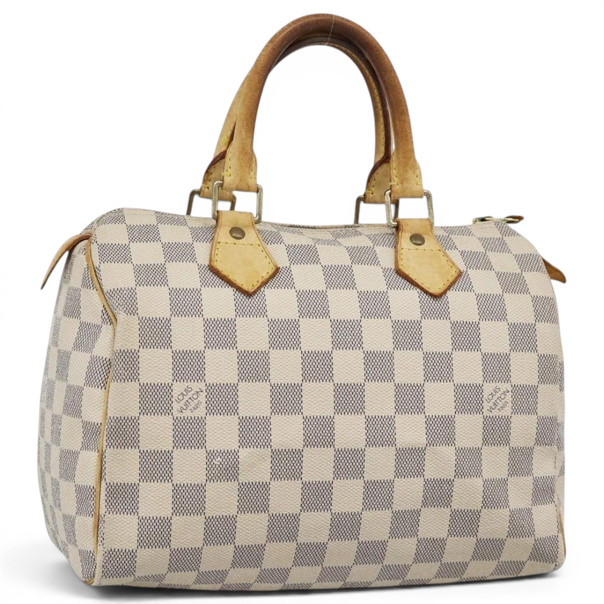 Speedy leather bowling bag