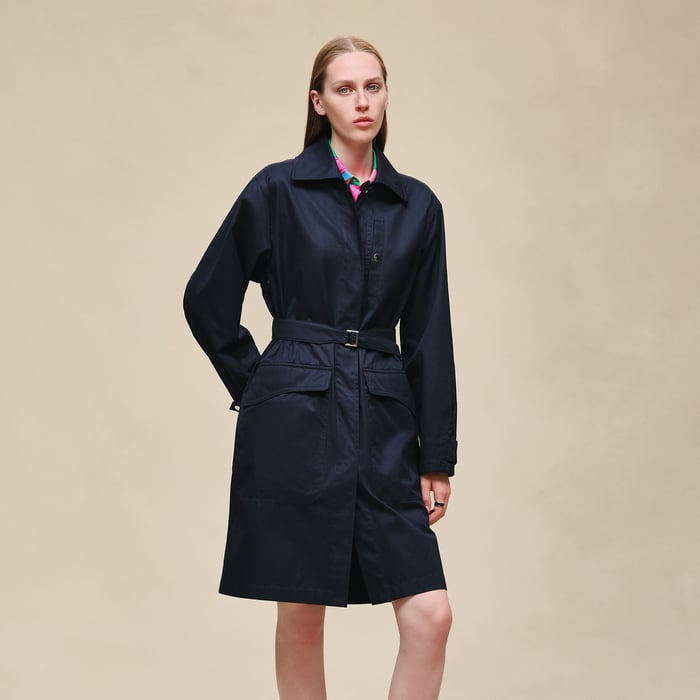 Bleu Noir Harness Coat